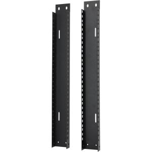 imageRockville RAIL12U 12U Reversible Rack Rails with M5 Circle or Square Screw Holes  234 Rackmount Rails for 6U Racks Circle amp Square Hole Options for Quick Gear Installation and Protection10U