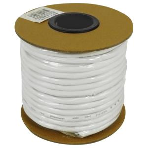 imageRockville RCC141004 14 AWG 100ft 4 Conductor Speaker Wire CL2 inWall Rated CCA OxygenFree Low Resistance for Home Theater and Audio Systems100 ft
