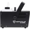 imageRockville R1200L FogSmoke Machine with RGB LED Lights Strobe Effects 7Channel DMX WiredWireless Remotes for DJs and Stage Use