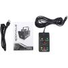 imageRockville R1200L FogSmoke Machine with RGB LED Lights Strobe Effects 7Channel DMX WiredWireless Remotes for DJs and Stage Use