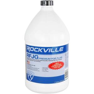 imageRockville RFJG 1 Gallon FogSmoke Juice Fluid for Chauvet American DJ ADJ Machines WaterBased NonStaining LongLasting High Output
