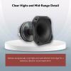 imageRockville HT101 Titanium Compression Tweeter 175 Voice Coil 300W 8 Ohms ABS Horn High Sensitivity ScrewOn Perfect for Pro and Car Audio175