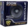 imageRockville RM68PRO 65 8 Ohm SPL MidBass Midrange Car Speakers 200W RMS 105dB Sensitivity for Car Audio Systems 4Piece