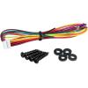 imageRockville RV63A Bundle 4 65in 3Way 750W  140W RMS Car Speakers RXAF1 1600W  400W RMS 4Channel Car Amplifier RWK42 4 Gauge Amp Wiring Installation Kit 6Items