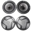 imageRockville RV652C Bundle 2 Pairs 65 Component Car Speakers 1500W peak280W RMS per Pair RXAF1 1600W Peak 4Channel Amplifier RWK42 4 Gauge Amp Wiring Installation Kit 4Items