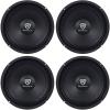 imageRockville RM88PRO MidRange Competition Car Speaker 8 1200W 8 Ohm Kevlar Cone Open Basket CEA Compliant 100oz Magnet for Car Audio 4piece
