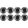 imageRockville RT5 28 in Aluminum Car Pro Tweeters Titanium Diaphragm and Kapton Voice Coil High Frequency Audio Drivers for Car Sound Systems and PA Setups 8Piece