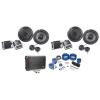 imageRockville RV652C Bundle 2 Pairs 65 Component Car Speakers 1500W peak280W RMS per Pair RXAF1 1600W Peak 4Channel Amplifier RWK42 4 Gauge Amp Wiring Installation Kit 4Items