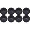 imageRockville RXM84 8in 250Watt Peak125Watt RMS 4 Ohm MidBass MidRange Car Speaker Drivers Kevlar Reinforced Cone 102dB Sensitivity 2000Watt Total System 8Piece