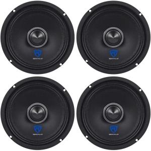 imageRockville 4 RXM68 65 600w 8 Ohm MidBass Drivers Car Speakers MidRange