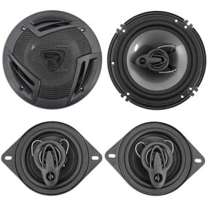 imageRockville Car Audio Bundle 2 RV63A 65 750W Peak  140W RMS 3Way Car Speakers 2 RV353A 35 200W Peak  60W RMS 3Way Car Speakers 4Items