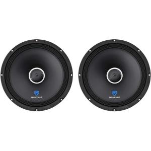 imageRockville RXM104 10 in MidRange MidBass Car Speaker 1200W Peak600W Peak Each 4 Ohm Kevlar Cone Bullet Open Basket CEA Compliant for Car Audio 2Piece