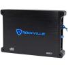 imageRockville DK512 Dual 12 2800W K5 Car Subwoofer EnclosuredB12 Amplifier 2Ohm Deep Bass Durable MDF Complete Wiring Kit for Car Audio Enthusiasts