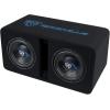 imageRockville DV10K52 Dual 10 K5 2400w Car Subwoofers PreLoaded Vented Sub Enclosure Box 2 Ohm 34 MDF Cast Iron Basket for Powerful Car Audio Bass