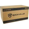 imageRockville DV8K6D1 Dual 8in 2800W K6 Car Subwoofers 1Ohm  Plexi Enclosure in Vented MDF Box Selectable BlueWhite LED12 2 Ohm