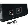 imageRockville DV8K6D1 Dual 8in 2800W K6 Car Subwoofers 1Ohm  Plexi Enclosure in Vented MDF Box Selectable BlueWhite LEDDual 12 1 Ohm