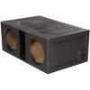 imageRockville RBL12VL Dual 12 225 cuft Vented Subwoofer Enclosure Bed Liner Finish HighPower Bass Durable MDF for Car Audio Enthusiasts