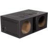 imageRockville RBL12VL Dual 12 225 cuft Vented Subwoofer Enclosure Bed Liner Finish HighPower Bass Durable MDF for Car Audio Enthusiasts