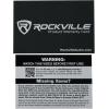 imageRockville RV1212P Dual 12 1200W Car Audio Subwoofers in Vented Enclosure 4Ohm Clean Punchy Bass 600W RMS Music Rating Durable MDF Build for Car Audio SystemsBlack