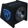 imageRockville RV1212P Dual 12 1200W Car Audio Subwoofers in Vented Enclosure 4Ohm Clean Punchy Bass 600W RMS Music Rating Durable MDF Build for Car Audio SystemsBlack