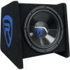 imageRockville RV1212P Dual 12 1200W Car Audio Subwoofers in Vented Enclosure 4Ohm Clean Punchy Bass 600W RMS Music Rating Durable MDF Build for Car Audio SystemsBlack