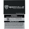 imageRockville RV1212P Dual 12 1200W Car Audio Subwoofers in Vented Enclosure 4Ohm Clean Punchy Bass 600W RMS Music Rating Durable MDF Build for Car Audio SystemsBlack
