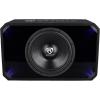 imageRockville SV15K6D2 15in 4000W K6 Car Subwoofer 2Ohm  Plexi Enclosure in Vented MDF Box Selectable BlueWhite LED1 Ohm