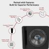 imageRockville VS15K52 15 K5 2000W Car Subwoofer in Vented Enclosure Single 2Ohm Voice Coil MDF Box 35Hz Tuned for Car Audio SystemsSinge 15
