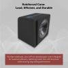 imageRockville VS15K52 15 K5 2000W Car Subwoofer in Vented Enclosure Single 2Ohm Voice Coil MDF Box 35Hz Tuned for Car Audio SystemsSinge 15