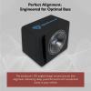 imageRockville VS15K52 15 K5 2000W Car Subwoofer in Vented Enclosure Single 2Ohm Voice Coil MDF Box 35Hz Tuned for Car Audio SystemsSinge 15