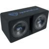 imageRockville DV12K51 Dual 12 K5 2800W Car Subwoofers 1Ohm Vented Enclosure Deep Bass Durable Build for Car Audio EnthusiastsDual 12 1 Ohm
