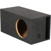 imageRockville RBS12 Single 12 26 cuft SPL Vented Subwoofer Enclosure Box 43 Hz Tuning Made in USA 34 MDF Gold Terminals SiliconeSealed Seams for Car Audio and SPL Systems