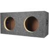 imageRockville RD65 Dual 65 Subwoofer Enclosure 060 Cu Ft Per Sub Sealed MDF Durable Carpet Finish Universal Fit HighGrade Wood for Car Audio Enthusiasts