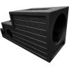 imageRockville REC135 Vented Bed Lined 12 Center Console Subwoofer Enclosure Sub Box