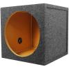 imageRockville RS12 Single 12 10 cuft 34 MDF Sealed Subwoofer Enclosure Box PrecisionCut MDF Durable Carpet Finish Gold Terminals for Car Audio Enthusiasts