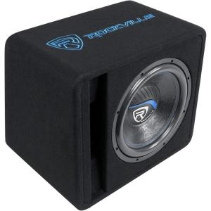 imageRockville VS12K54 1400w 12 K5 Car Subwoofer 4 Ohm Vented Enclosure Deep Bass Durable Build HighPower Handling for Car Audio EnthusiastsSinge 12