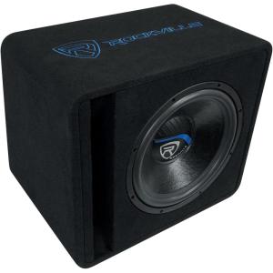 imageRockville VS15K52 15 K5 2000W Car Subwoofer in Vented Enclosure Single 2Ohm Voice Coil MDF Box 35Hz Tuned for Car Audio SystemsSinge 15 1 Ohm