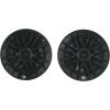 imageRockville Pair RMPREMIUM65 White 65 600W Marine Boat Speakers True Coax Design 4Ohm Waterproof Poly Injection Cone HighPower Handling for Boats ATVs and UTVsBlack
