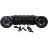 imageRockville RATV65L V2 500W Dual 65 Powered ATVUTVMarine Speakers 4 Ohm Bluetooth LED Lighting Waterproof Remote Control for OffRoad and Boats