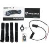 imageRockville RATV65L V2 500W Dual 65 Powered ATVUTVMarine Speakers 4 Ohm Bluetooth LED Lighting Waterproof Remote Control for OffRoad and Boats