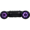 imageRockville RATV80L V2 Bluetooth ATVUTV Speaker System 600W Dual 8 Woofers LED Lighting Waterproof Wired Remote HeavyDuty Mounting Perfect for OffRoad Snowmobiles and Marine Use