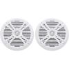 imageRockville RMSTS80W 8in 2000Watt 2Way White Waterproof Marine Boat Speakers with 1in PEI Dome Tweeters Polypropylene Cones Rubber Surrounds 4Piece