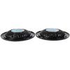 imageRockville RSM65B 65 640 Watt Peak  160 Watt RMS Marine Speakers 4 Ohm Waterproof Shallow Mount High Bass for Boats and Outdoor Vehicles 4Piece