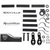 imageRockville RockNRide 2 300W Powered Bluetooth Motorcycle Handlebar Speakers 4 Ohm Waterproof IPX67 BluetoothUSBAUX FM Radio Perfect for MotorcyclesATVsRockville rocknride 2