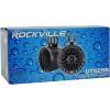 imageRockville UT525B 525 Marine UTVATV Rollbar Wakeboard Tower Speakers 280W Peak70W RMS IPX6 Waterproof Swivel Mount for OffRoad and Boat Use