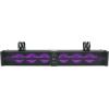imageRockville XBAR24 200W RMS ATVUTV Soundbar 6 Speakers Bluetooth 50 LED Lights IPx6 Waterproof for OffRoad AdventuresBlack