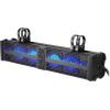 imageRockville XBAR24 200W RMS ATVUTV Soundbar 6 Speakers Bluetooth 50 LED Lights IPx6 Waterproof for OffRoad AdventuresBlack
