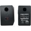 imageRockville Elite5 Bluetooth Bookshelf Speakers  800W 525 Drivers Optical amp USB Inputs Dual Mic Inputs BlackBlack