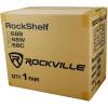 imageRockville Pair RockShelf 68W White 65 Home Bookshelf Speakers w29 Stands