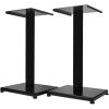 imageRockville ROCKSHELF 64C Bundle 2 65 in 400W Peak  100W RMS Wood Home Theater Bookshelf Speakers 2 RS21B 21 in Steel Speaker Stands for StudioBookshelf Speakers 4Items